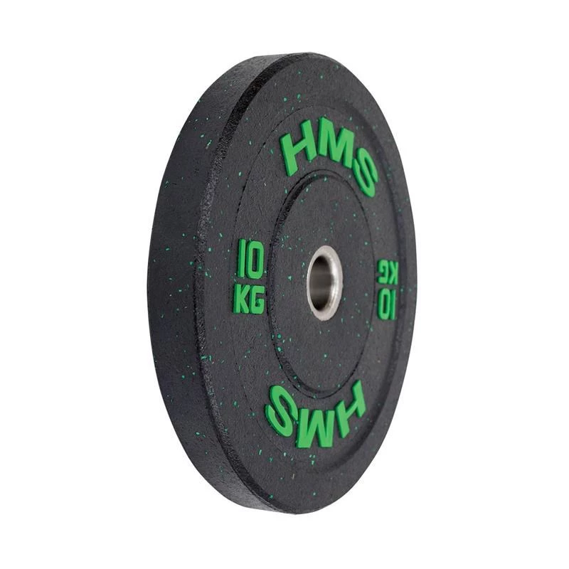 HMS Fitness HTBR10 1 tk olümpiakangi kummiga kaetud raskusketas