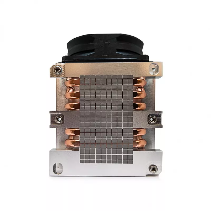 Jahuti Inter-Tech B-14 protsessorile 8 cm must hõbedane