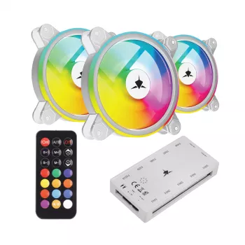 ARGB valgustuskomplekt White Shark Nebula-2 5V RGB (mudel NEBULA-2-W)
