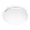 Laelamp Steinel RS 16 L, E27 pesa, 100 W, valge, ümmargune, Ø 27,5 cm, kõrgus 95 mm, liikumisandur