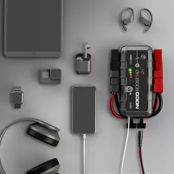 NOCO GB70 Boost 12V 2000A Jump Starter käivitusseade integreeritud 12V/USB akuga