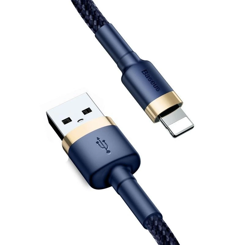 Lightning kaabel Baseus CALKLF-CV3 2m Blue Gold
