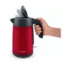 Elektriline veekeetja Bosch TWK7L464 — 1,7 L maht, 2400 W, punane, plastikust korpus