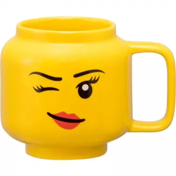 Keraamiline kruus room copenhagen Winking Girl Small kollane 40460803, 250–350 ml