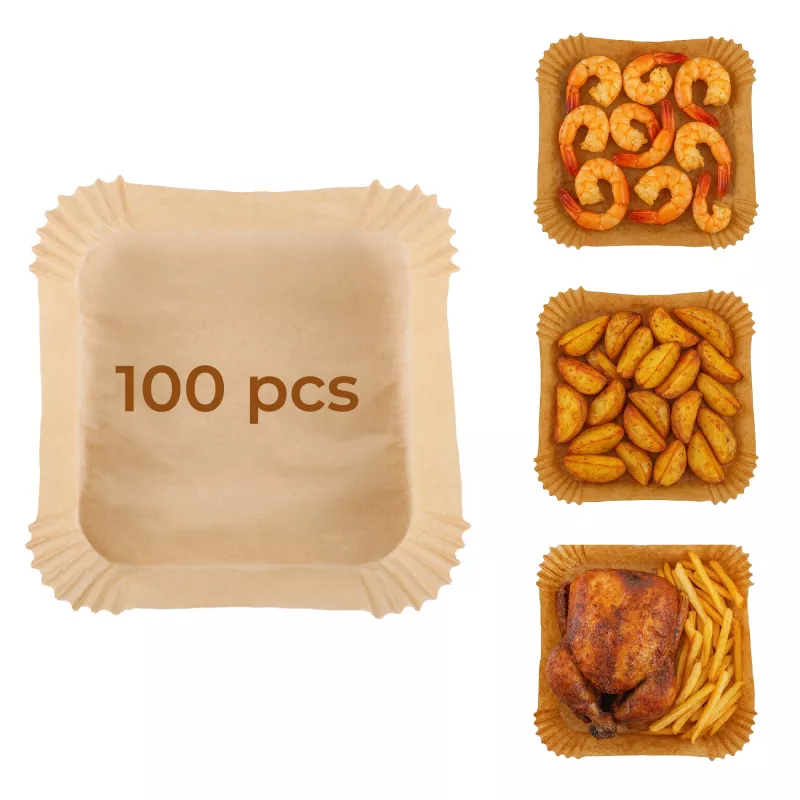 Pabervormid Adler AD 6732, 20 cm, 100 tk — ühekordsed küpsetus- ja grillimisvormid