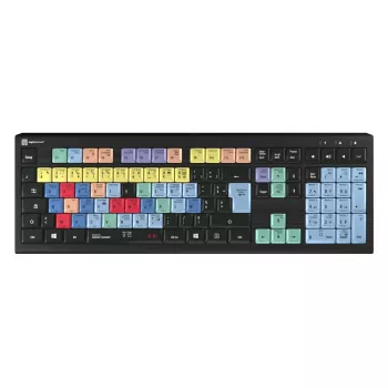 Klaviatuur Logickeyboard LKB-CBASE-A2PC-FR universaalne USB AZERTY prantsuse must