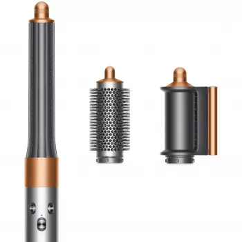 Multistyler Dyson Airwrap Origin Warm Copper Nickel — multistyler, 1300 W, 3 kuumuse/kiiruse seadet, 360° alus, 2,675 m juhe