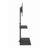 Põranda-televiisorialus GEMBIRD TVS-55T-02 32–55-tollistele teleritele, terasest, kõrgus 600 mm, VESA 100x100–400x400, maksimaalne koormus 35 kg
