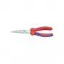 Knipex mehaanikatangid p.200mm kuju 1 sirge mitmekomponendiline ümbris kroomitud