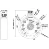 Ühenduskarp Hikvision DS-1280ZJ-DM46 (must)