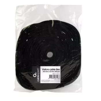 Gembird VT-210X12 kaabliside must 100 tk