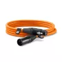RØDE XLR3M-O helikaabel 3 m XLR oranž isane kuni emane