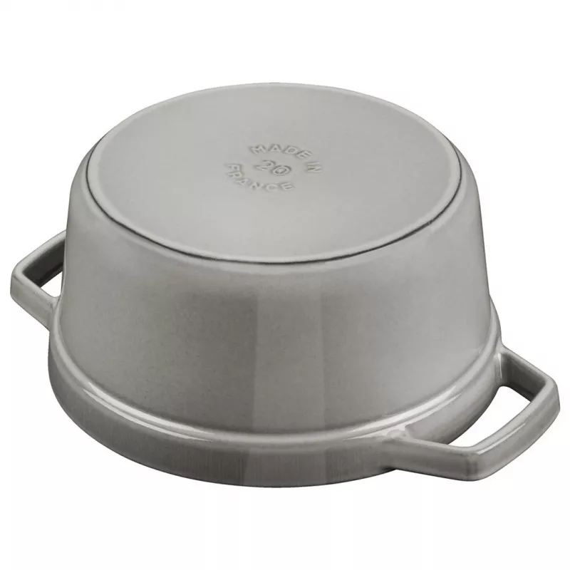 Staub 40509-312-0 kastrul 5,25 L ümmargune grafiit, hall