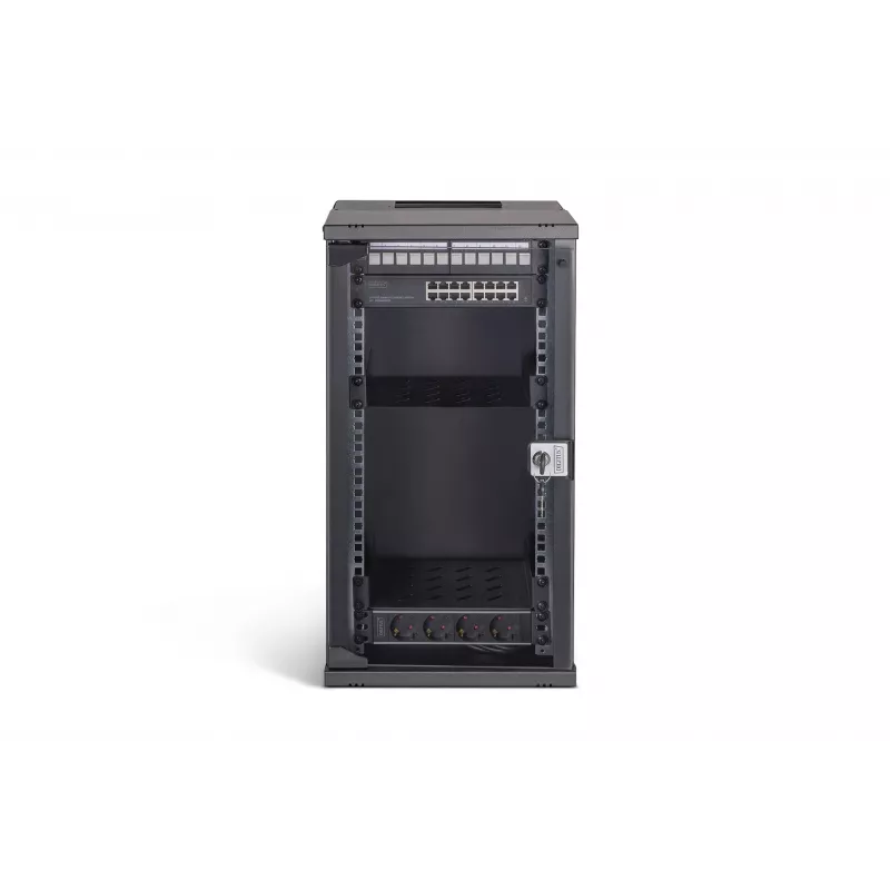 Seinale paigaldatav rack Digitus DN-49105-SET 12U 60 kg IP20