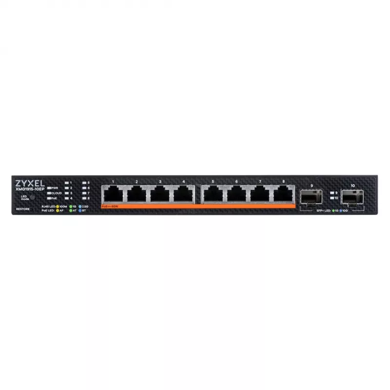 Zyxel XMG1915-10EP hallatav L2 2.5G Ethernet (100/1000/2500) Toide üle Etherneti (PoE)