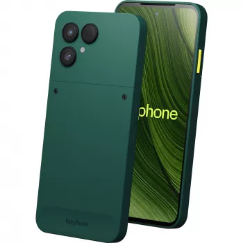 Fairphone The (Gen 6) 16 cm (6.31) Dual SIM Android 15 5G USB Type-C 8 GB 256 GB 4415 mAh Roheline
