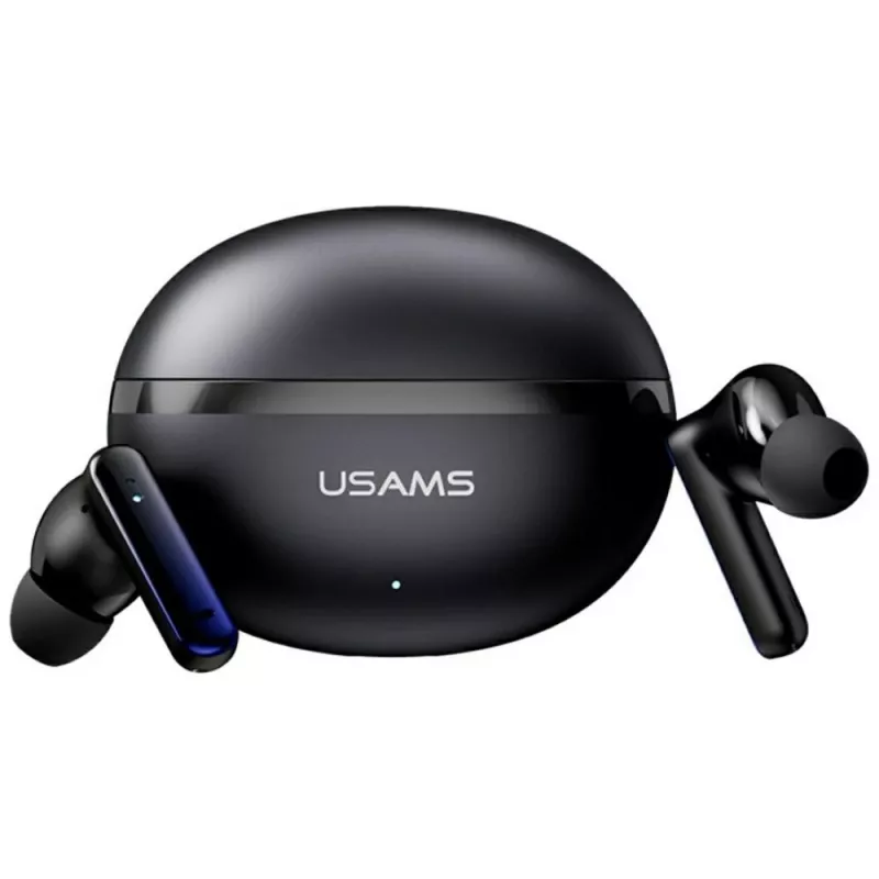 Bluetooth kõrvaklapid Usams TWS E02 ANC+ENC must