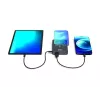 Akupank Port Designs 907005 10000 mAh juhtmevaba laadimisega must