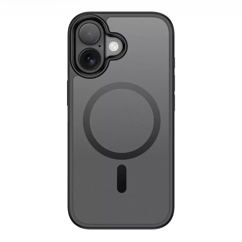 nevox StyleShell Invisio - iPhone 17 6.3 ühildub MagSafe'iga Must (2542)