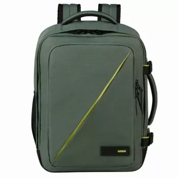 Käsipagasikott American Tourister Take2Cabin MS Wizz Air jaoks - tume metsaroheline