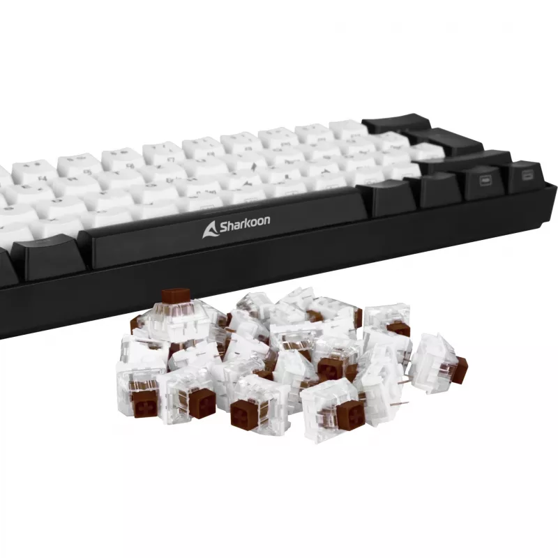 Kailh Box Brown Switch-Set, Tastenschalter braun/transparent, 35 Stück