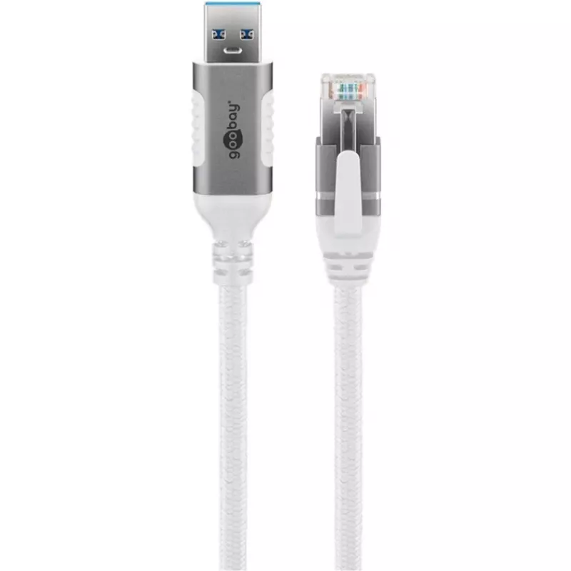 Ethernet-kaabel USB-a 3.2 Gen1 pistik > RJ-45 pistik, LAN-adapter