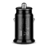 Autolaadija everActive CC-25C 2x USB-A + USB-C, 12 W, auto USB-toiteadapter