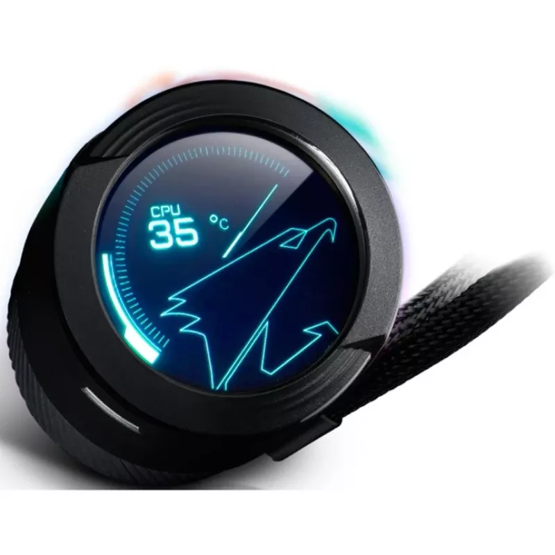 GIGABYTE AORUS WATERFORCE X 280 protsessori vedelikjahutus, must, 1 tk