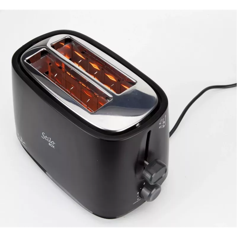 Röster JATA TT631 2 viilu 750 W Must roostevaba teras