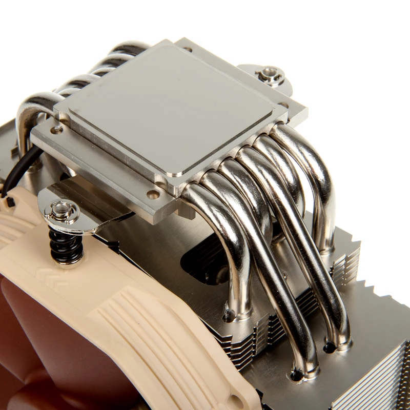 Noctua NH-U14S arvutijahutuskomponent Protsessorijahuti 12 cm Pruun, roostevaba teras