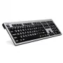 Klaviatuur Logickeyboard LKB-LPRNTWB-AJPU kontor USB prantsuse must hõbedane