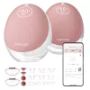Momcozy M9 kahekordne elektriline rinnapump, punane, 150 ml
