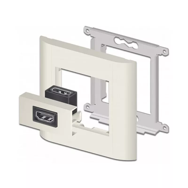 HDMI-moodul DeLOCK Easy 45 81304 nurga all 90° 22,5 x 45 mm