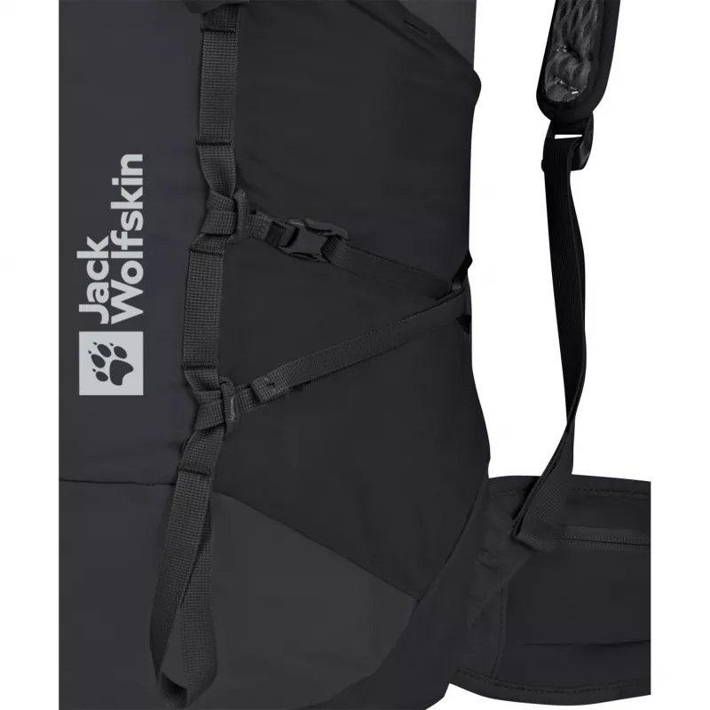 Jack Wolfskin Prelight Shape 25 seljakott - Must, 25 L