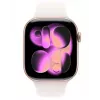Apple Watch Series 11 GPS 46mm roosakuldne alumiiniumkorpus heleroosa sportrihmaga S/M