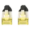 Võrgukaabel Digitus CAT 6A S/FTP RJ-45 2m must
