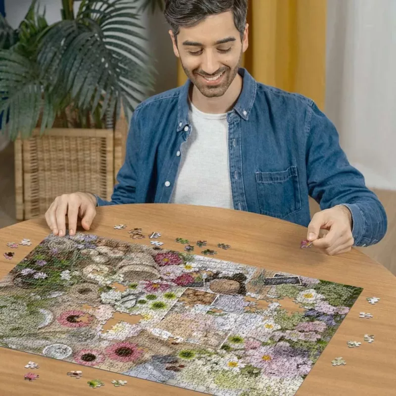 Pusle Ravensburger Magnificent Flower Love — 1000 tk, täiskasvanute/teismeliste standardsuurus