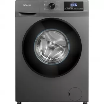 Eestlaetav pesumasin BOMANN WA 7185, 8 kg, 1400 p/min, energiaklass A, must