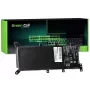 Sülearvuti aku roheline Cell ASUS A555 F555 K555 R556 X555 jaoks, LiPo 4000 mAh, 7,6 V, 4 elementi, must