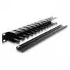 Patch panel DELOCK 67628 1U, must nailon, 483 mm sügavus, 70x44,5 mm
