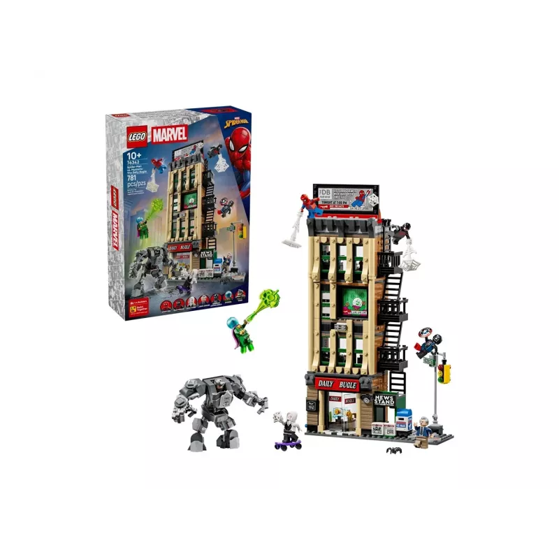 LEGO MARVEL 76342 Ämblikmees vs. Mysterio: The Daily Bugle
