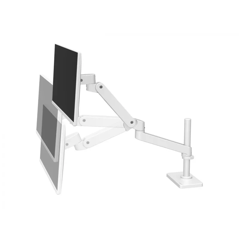 Monitor Mount Ergotron LX Series 45-695-290 Clamp 10 kg 34 inch Valge