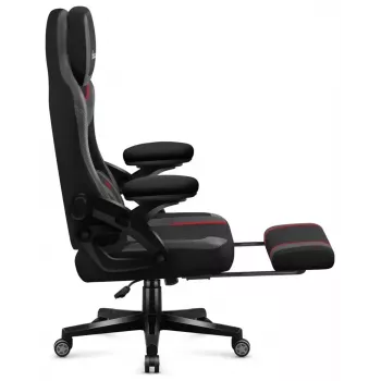 Mängutool huzaro Force 4.6 — ergonoomiline riidest iste, reguleeritav kõrgus ja kalle, nimmetugi, max 130 kg, istme laius 41 cm