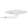 Ümbersuunatav aktiivne DVB-T/T2 HEVC antenn MACLEAN MCTV-104 — välistingimustesse autohaude kinnitus, 174–230 ja 470–698 MHz, USB 5V