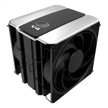Protsessori õhkjahuti Cooler Master V4 Alpha 3DHP, 120 mm ventilaator, LGA1700/AM5 ühilduv, must