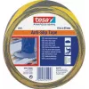 Libisemisvastane teip Tesa 60951 Must/Kollane 15 m x 50 mm, hästi nähtav turva-gripp