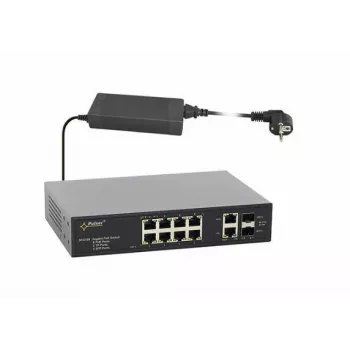 Tööstuslik PoE lüliti TP-LINK SFG108 — 12-pordiline PoE, 802.3af/at tugi