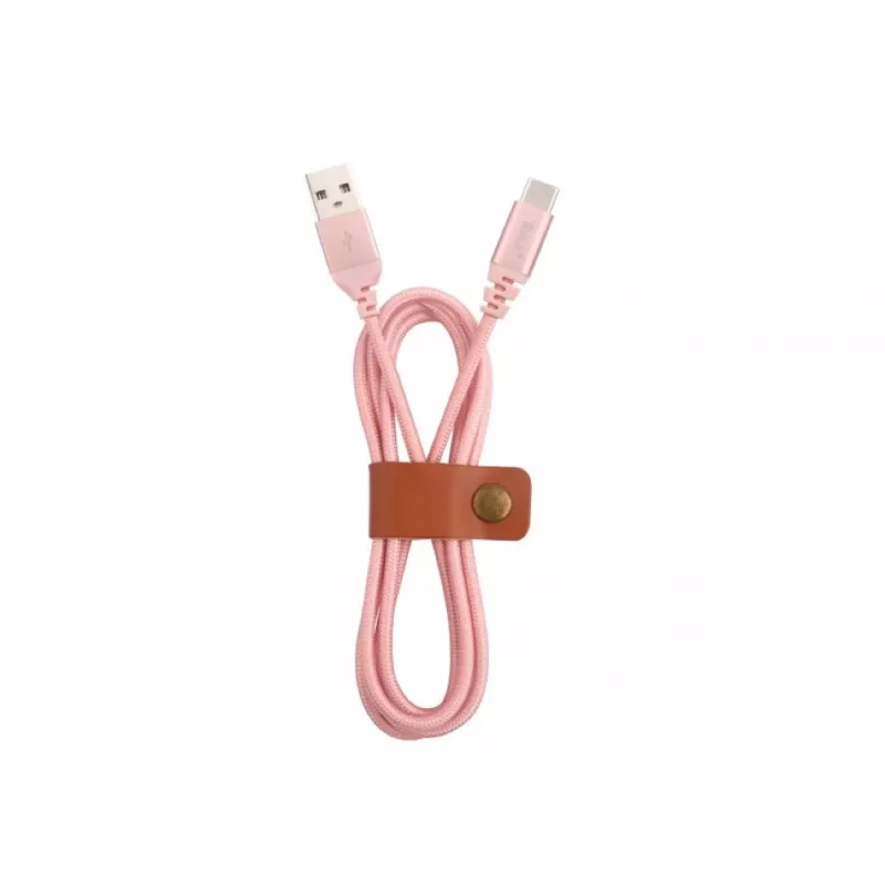 USB-kaabel Tellur TLL155281 USB 2.0 1 m USB A USB C Roosakuldne