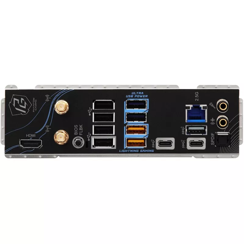 Emaplaat ASRock Phantom Gaming B850 Riptide WiFi — AMD B850, Socket AM5, ATX, DDR5, 4x M.2, Wi‑Fi 7, 2.5Gb LAN