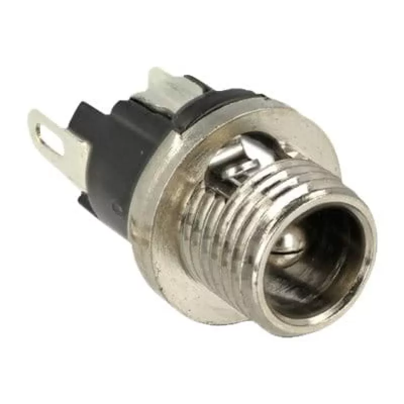 Juhtmepistik DeLOCK 89911 DC must nikkel